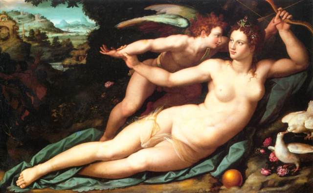 Venus-and-Cupid-by-Alessandro-Allori
