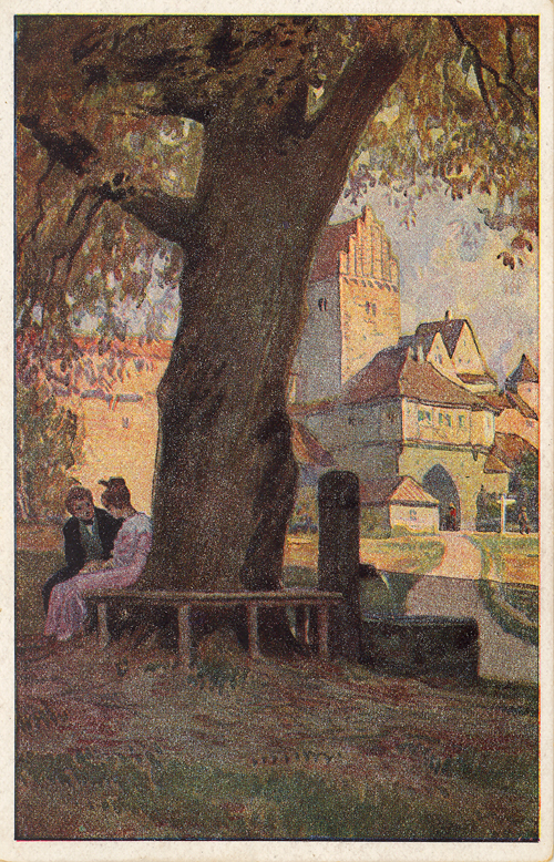 Paul Hey Brunnen, Ansichtskarte