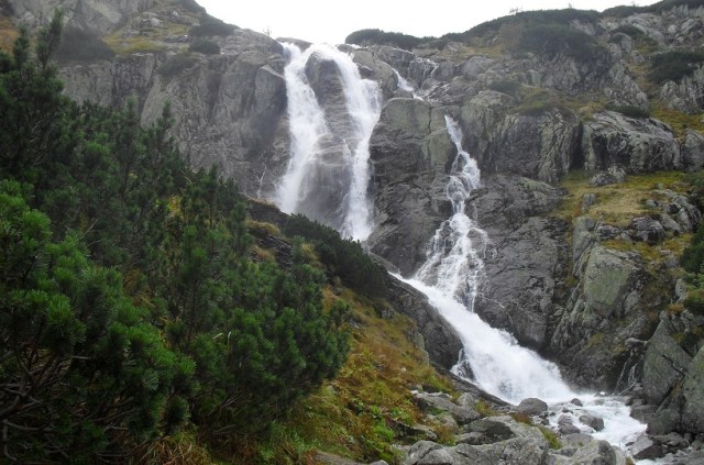 A waterfall in the Tatra mountains by Lukas