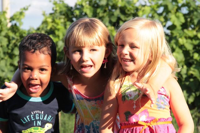 My son and his two cousins