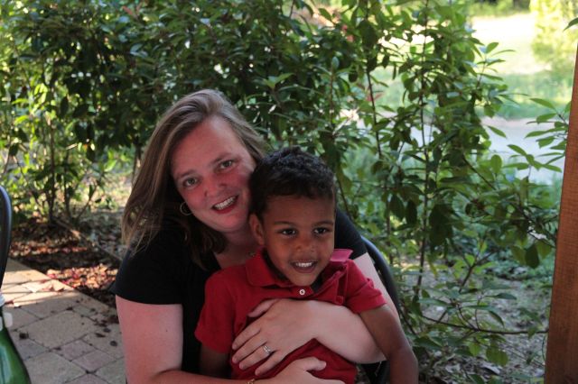 Sitting with my son1