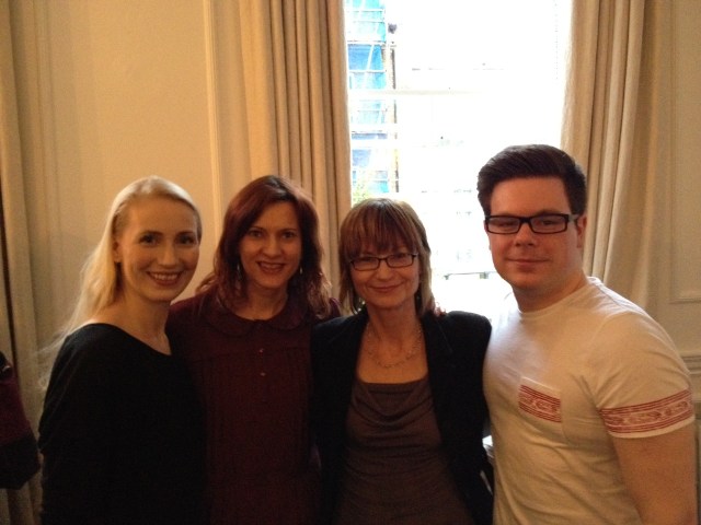 Birgit, Tara, Vanessa and Thomas