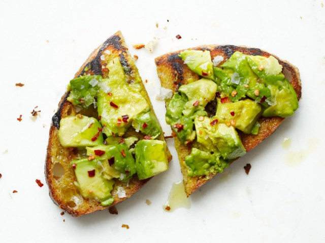 avocado toast bon appetit