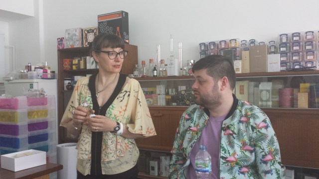 Sarah McCartney and Nick