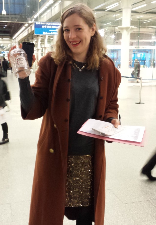 Odette Toilette at the Eurostar Terminal