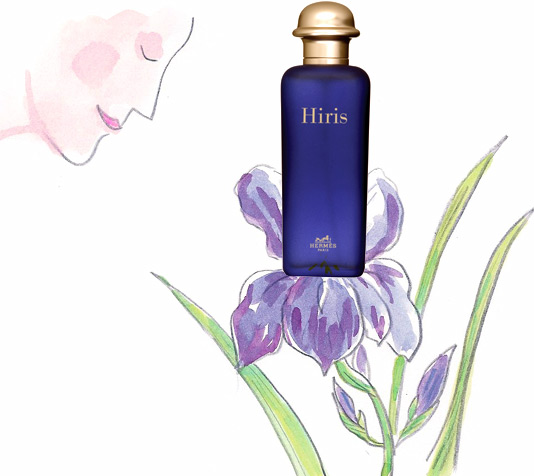 hiris old blue bottle