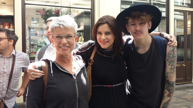 Val, Tara and Freddie